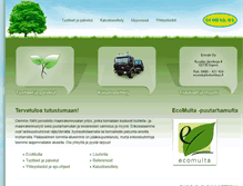 Tablet Screenshot of ecorak.fi